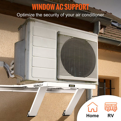 VV-ACSB-220 - Adjustable Heavy-Duty AC Bracket for 220 lb Units