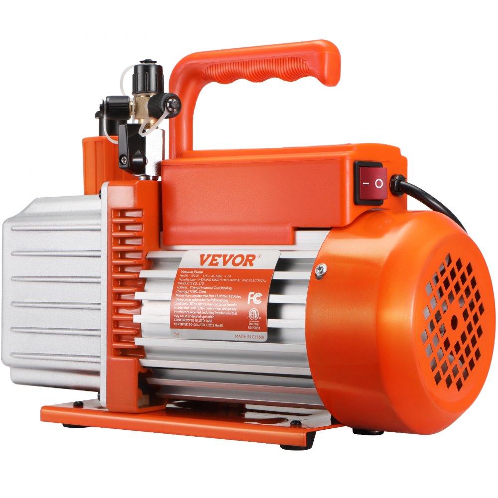 VP245 - 5 CFM Portable Vacuum Pump for HVAC & Refrigeration Repairs