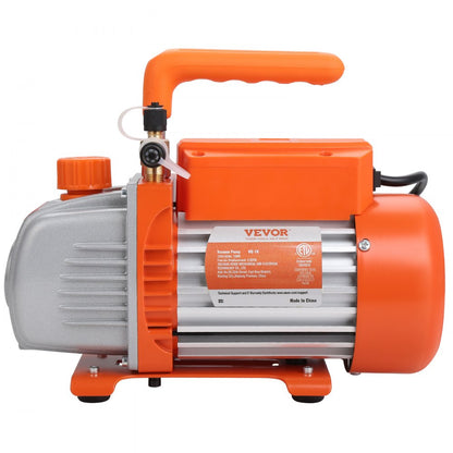 TW-1K - Compact 3.5 CFM VEVOR Vacuum Pump for HVAC & Refrigeration