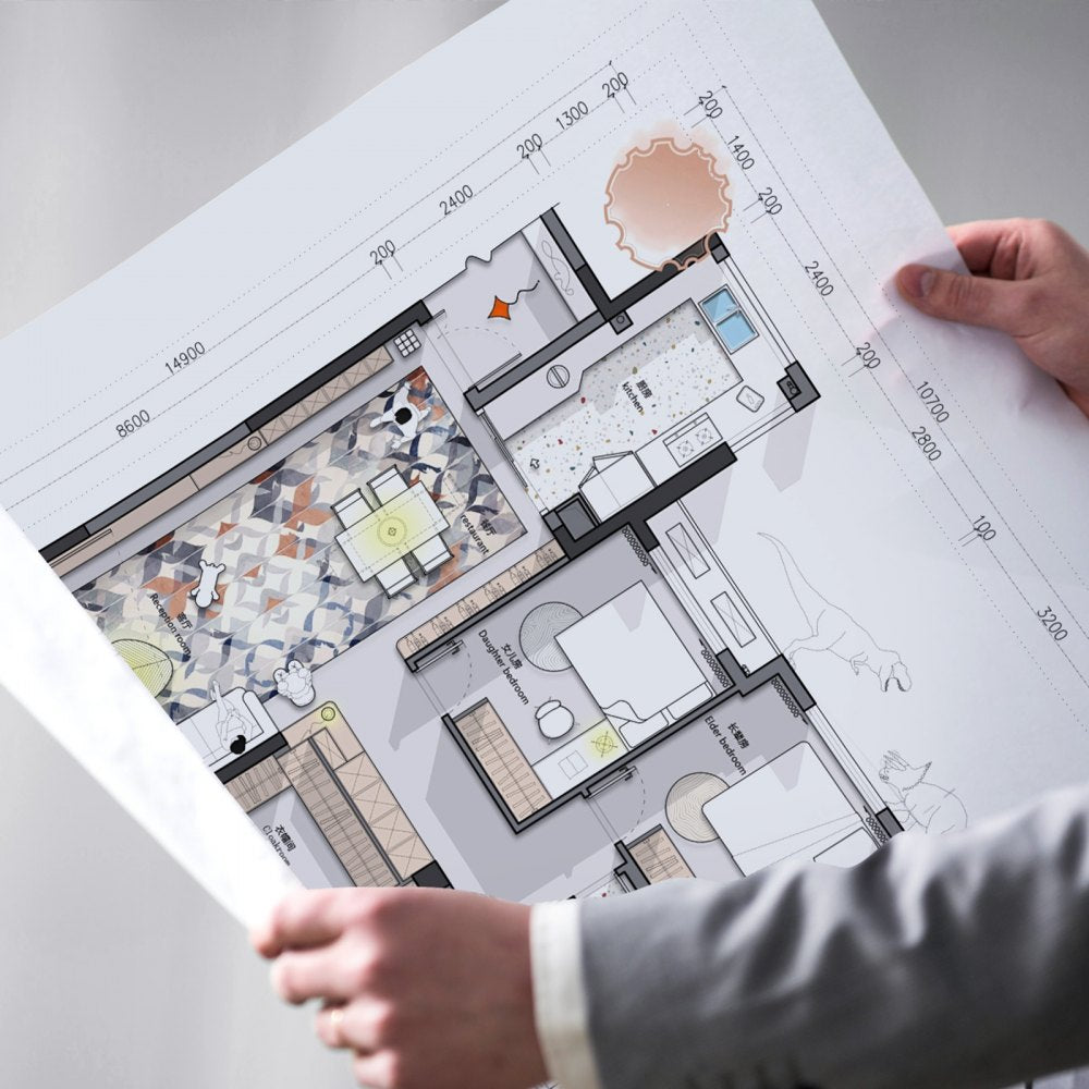 JSFL21080032P610 - 24" x 500' Plotter Paper Rolls, High Opacity & Durability