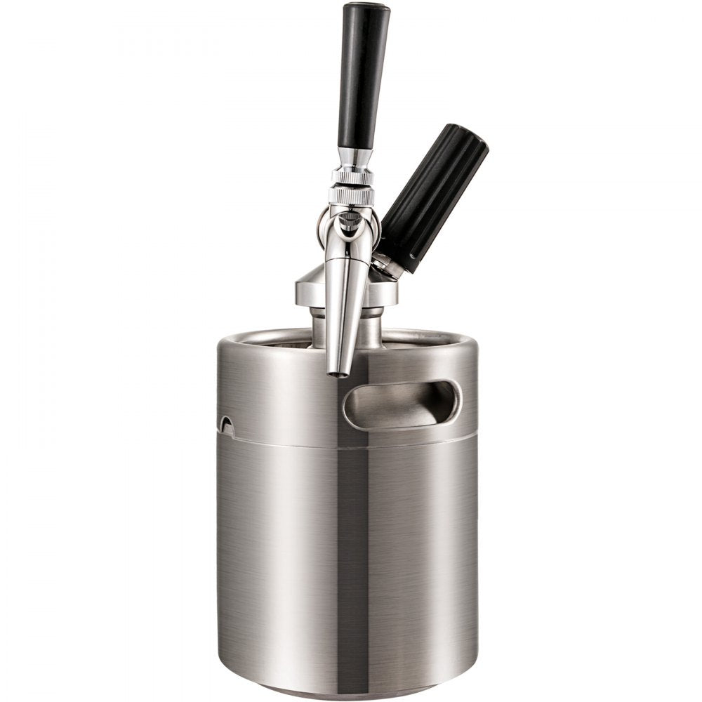 010880055922 - Portable 2L Stainless Steel Nitro Coffee Maker for Easy Brewing