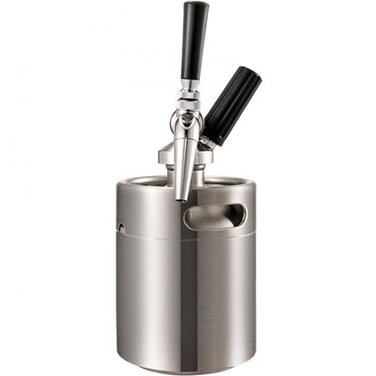 010880055922 - Portable 2L Stainless Steel Nitro Coffee Maker for Easy Brewing