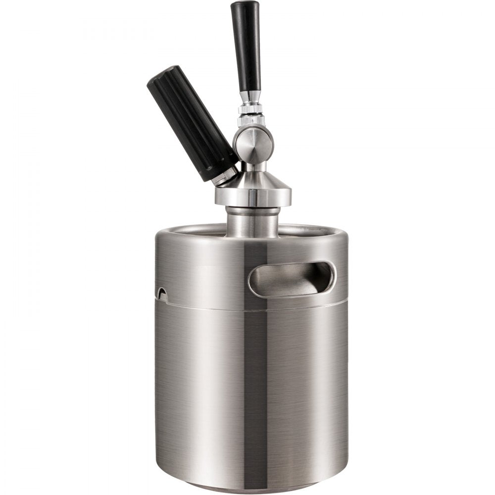 010880055922 - Portable 2L Stainless Steel Nitro Coffee Maker for Easy Brewing