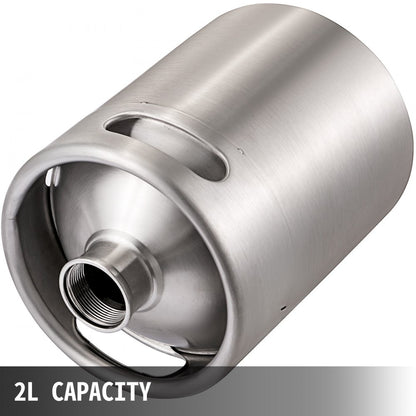 010880055922 - Portable 2L Stainless Steel Nitro Coffee Maker for Easy Brewing