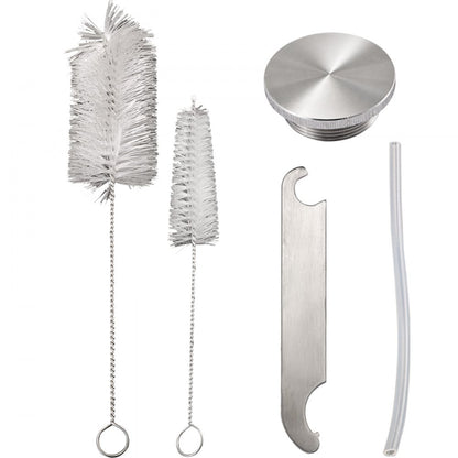 010880055922 - Portable 2L Stainless Steel Nitro Coffee Maker for Easy Brewing