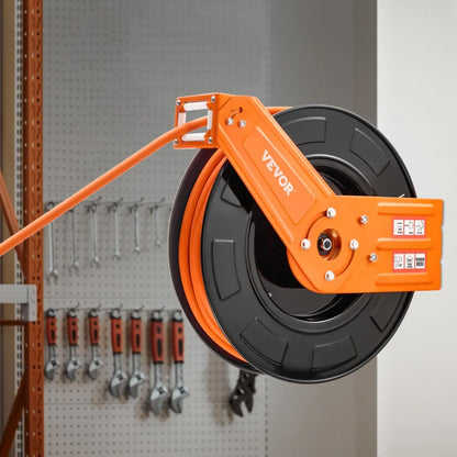 NT-A30 - 100ft Retractable Air Hose Reel with Auto-Rewind System