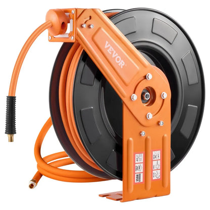 NT-A30 - 100ft Retractable Air Hose Reel with Auto-Rewind System