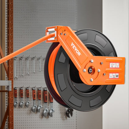 NT-A30 - 50ft Retractable Air Hose Reel with Auto-Rewind System