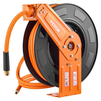 NT-A30 - 50ft Retractable Air Hose Reel with Auto-Rewind System