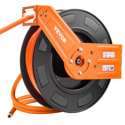 NT-A30 - 50ft Retractable Air Hose Reel with Auto-Rewind System