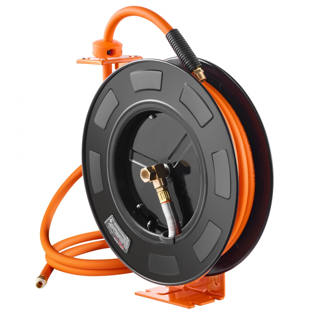 NT-A30 - 50ft Retractable Air Hose Reel with Auto-Rewind System