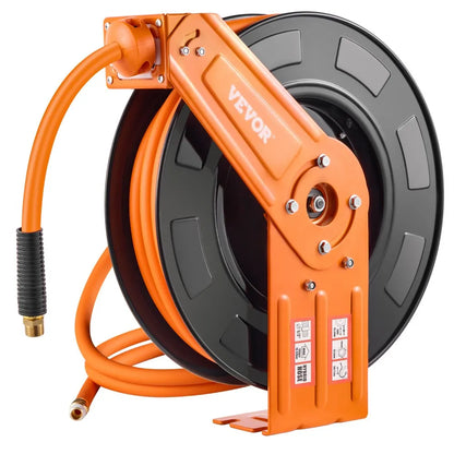 NT-A30 - 50ft Retractable Air Hose Reel with Auto-Rewind System