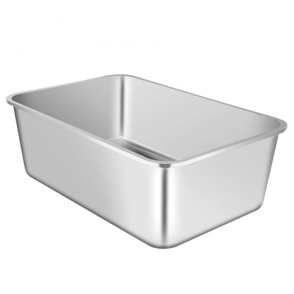 BP101 - Spacious 7.87" Deep Cat Litter Box for Multi-Cat Homes