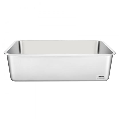 BP102 - Spacious 6-Inch Deep Cat Litter Box Set for Multi-Cat Homes