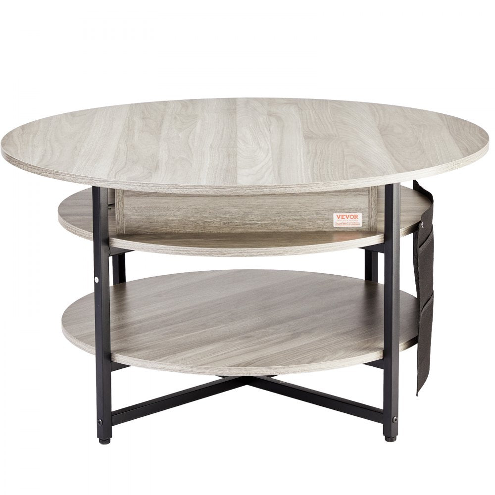 KLCT-14 - Adjustable Lift Top Coffee Table with Hidden Storage Compartments