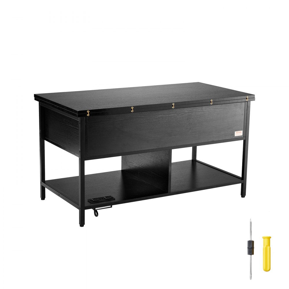 KLCT-08 - Versatile Lift-Up Coffee Table with Storage & Adjustable Height
