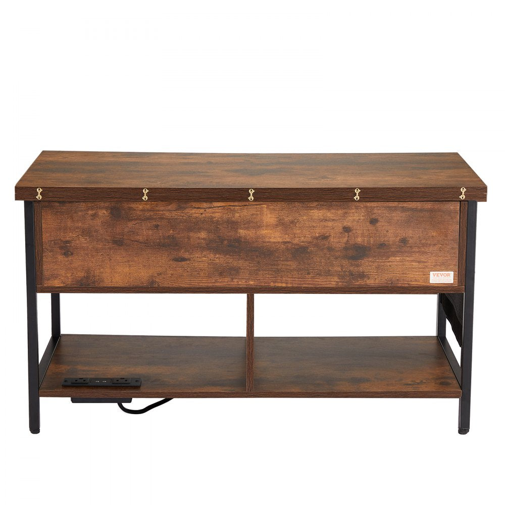 KLCT-05 - Versatile Lift-Top Coffee Table with Storage & Ambient Lighting