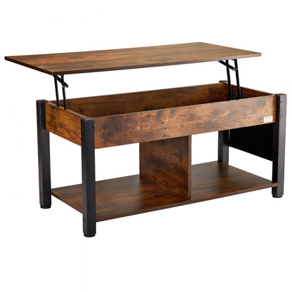 KLCT-11 - Versatile 41.7" Lift-Up Coffee Table with Storage Solutions