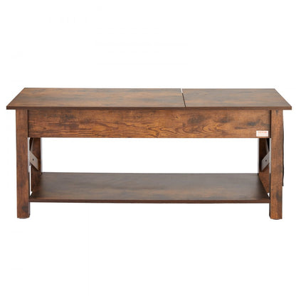 KLCT-12 - Adjustable 47.5" VEVOR Coffee Table with Hidden Storage