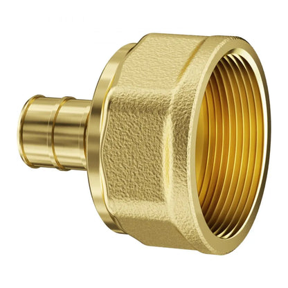 PF5c-S3/4x3/4F Ⅱ - Durable Brass 3/4" Pipe Fittings, 12PCS Set