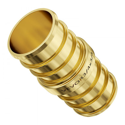 PF5c-3/4-SLT - 45PCS Lead-Free Brass Pipe Fittings for Plumbing Projects