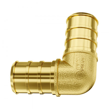 PF5c-L3/4x3/4 Ⅱ - 50 Brass Clamp Elbows for Heating & Plumbing Systems