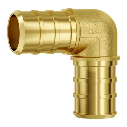 PF5c-L3/4x3/4 Ⅱ - 50 Brass Clamp Elbows for Heating & Plumbing Systems