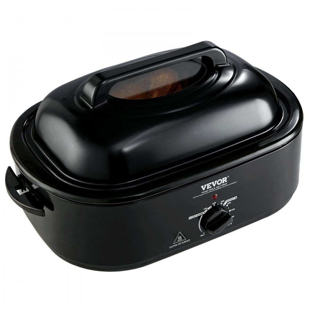 RO162 - 20 QT VEVOR Electric Roaster with Self-Basting Lid & Glass Window