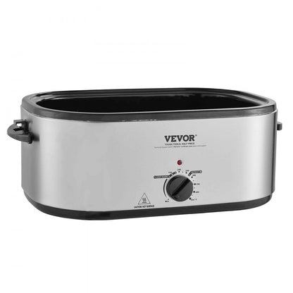 RO2 - 24 QT VEVOR Turkey Roaster with Self-Basting Lid & Glass Window