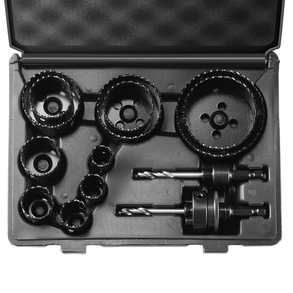 RD03-4001 - 11-Piece Hole Saw Kit for Wood, Plastic, and Metal