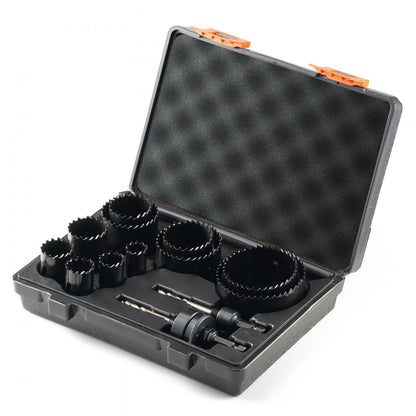 RD03-4001 - 11-Piece Hole Saw Kit for Wood, Plastic, and Metal