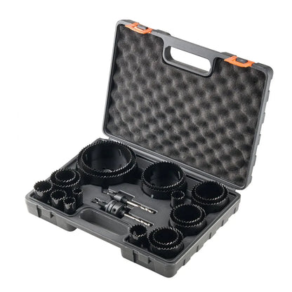 RD03-4002 - 18-Piece Hole Saw Kit for Wood, Plastic & Iron