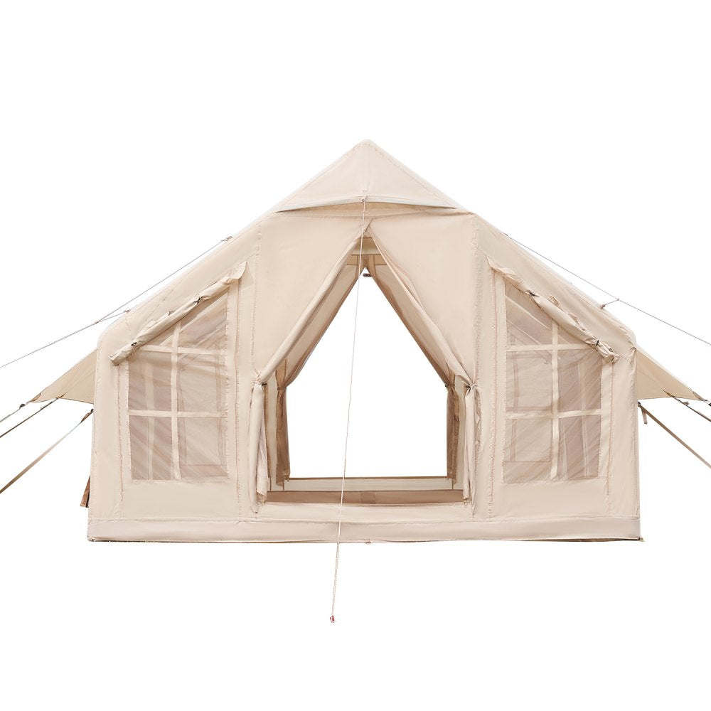 ZJTM1360 - Spacious 97 sq.ft Inflatable Tent for 4-6 People with Pump