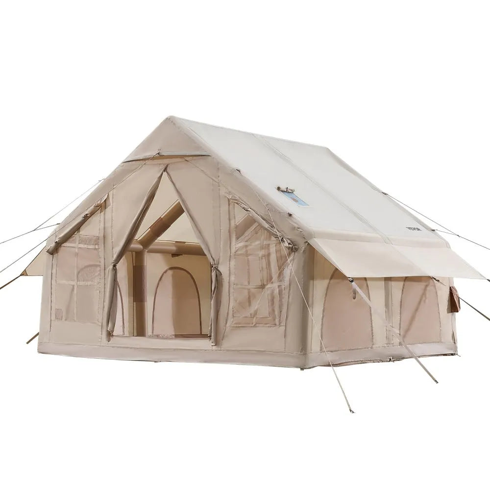 ZJTM1360 - Spacious 97 sq.ft Inflatable Tent for 4-6 People with Pump