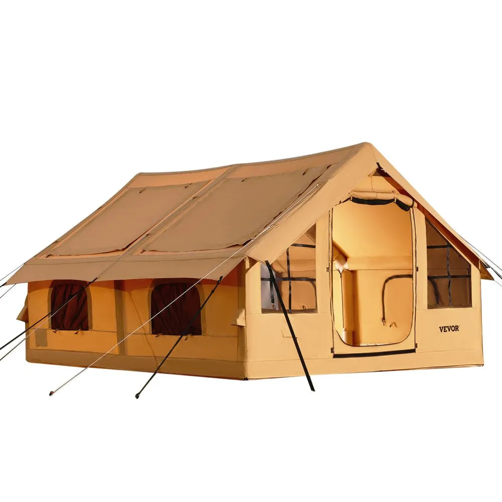 121010-12-331-08C - Spacious 129 sq.ft Inflatable Tent for 5-8 People