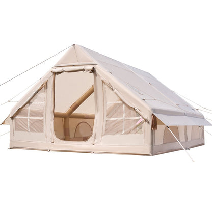 ZJTM1361 - Spacious 129 sq.ft Inflatable Tent for 5-8 People Outdoor Comfort