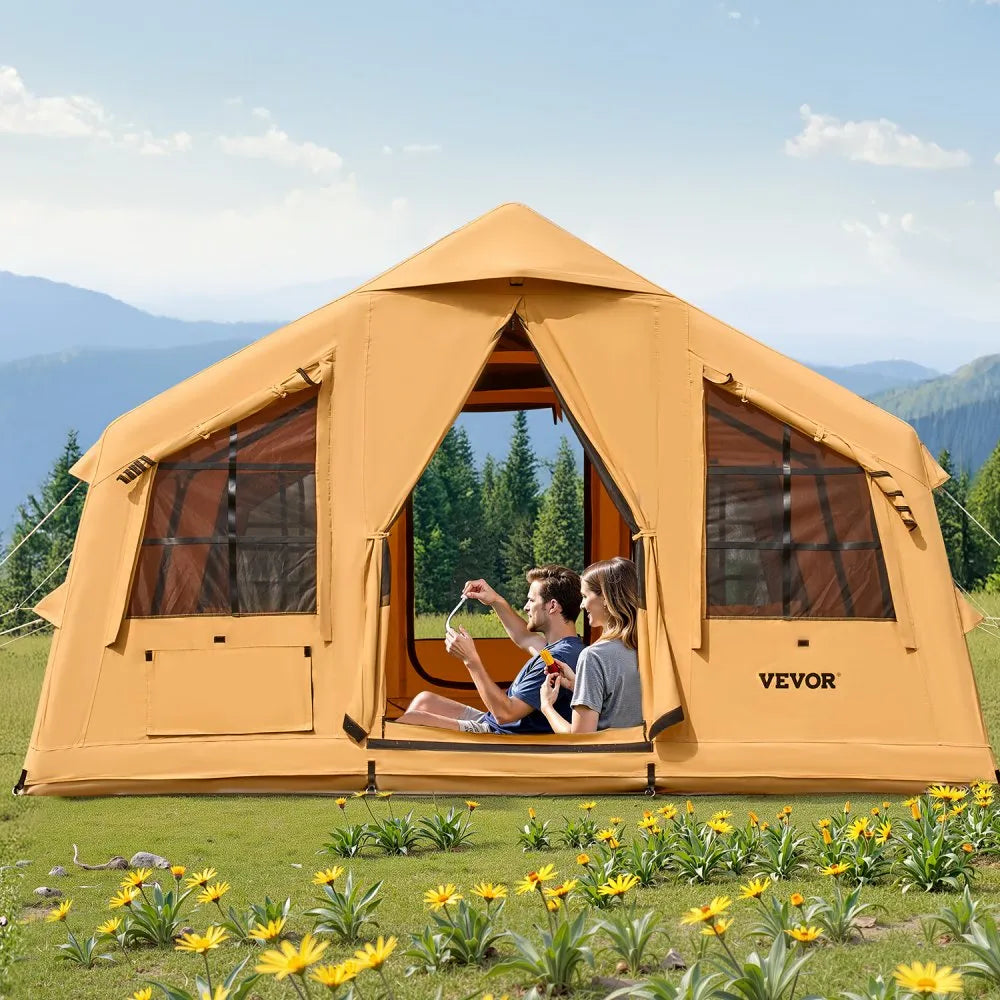 121011-17-331-08C - Spacious 186 sq.ft. Inflatable Tent for 12-16 People