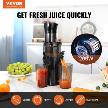 SJ-003 - Compact 7"x5.8"x17.4" VEVOR Juicer with 2.6" Feed Chute