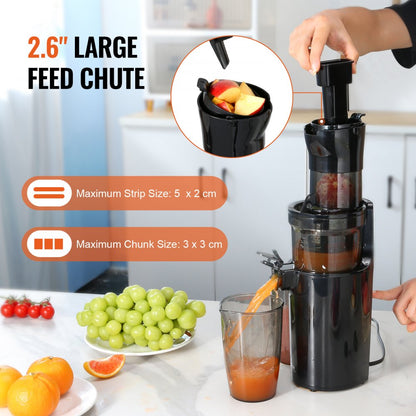 SJ-003 - Compact 7"x5.8"x17.4" VEVOR Juicer with 2.6" Feed Chute