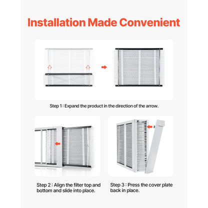 SEN-05 - 20x25x4 Electrostatic HVAC Filter for Dust & Air Purification
