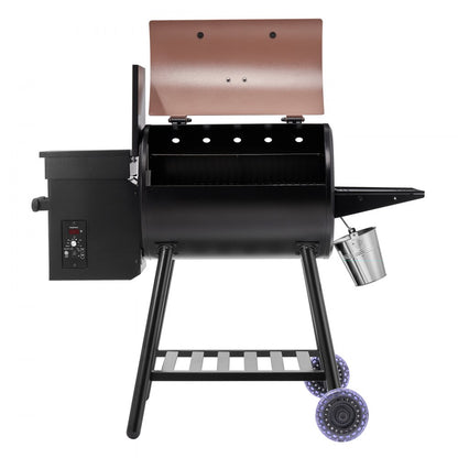VA-456 - Portable Electric Wood Pellet Smoker Grill with 456 Sq.in Cooking Area