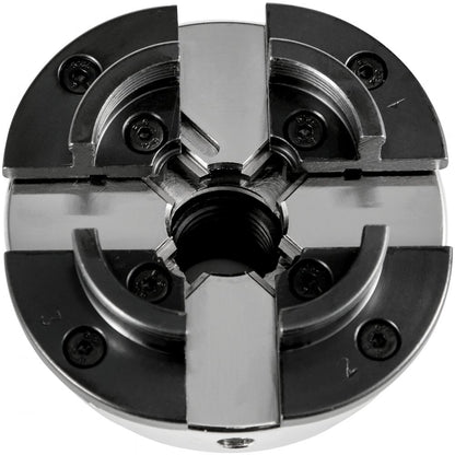 010834741628 - 4" VEVOR Self-Centering Mini Wood Lathe Chuck with Precision Jaws