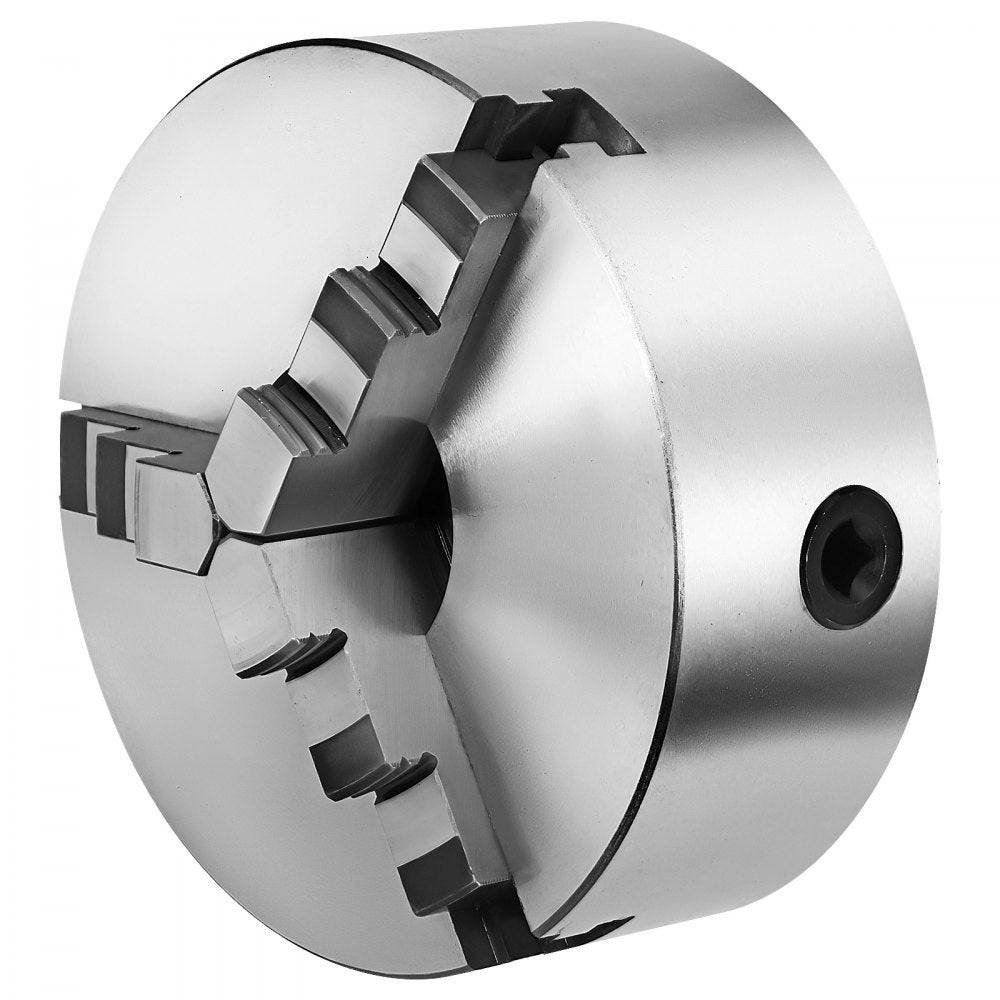 K11-200 - 8" Self-Centering Steel Lathe Chuck for Versatile Use