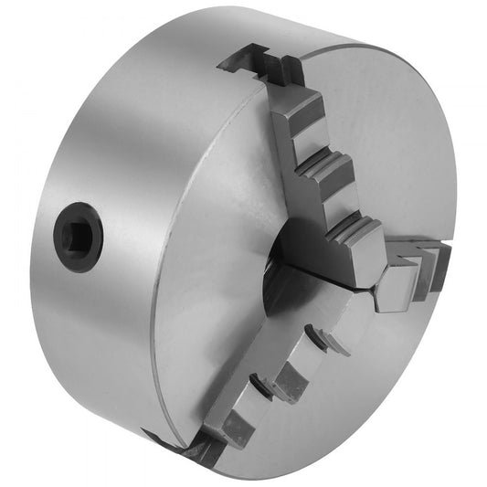 K11-200 - 8" Self-Centering Steel Lathe Chuck for Versatile Use