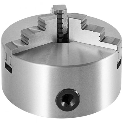 K11-200 - 8" Self-Centering Steel Lathe Chuck for Versatile Use