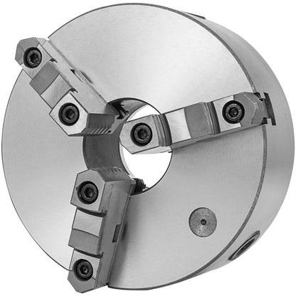 K11-250A - 10" Hardened Steel Lathe Chuck with Self-Centering Jaws
