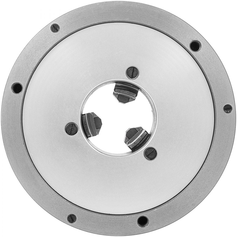K11-250A - 10" Hardened Steel Lathe Chuck with Self-Centering Jaws