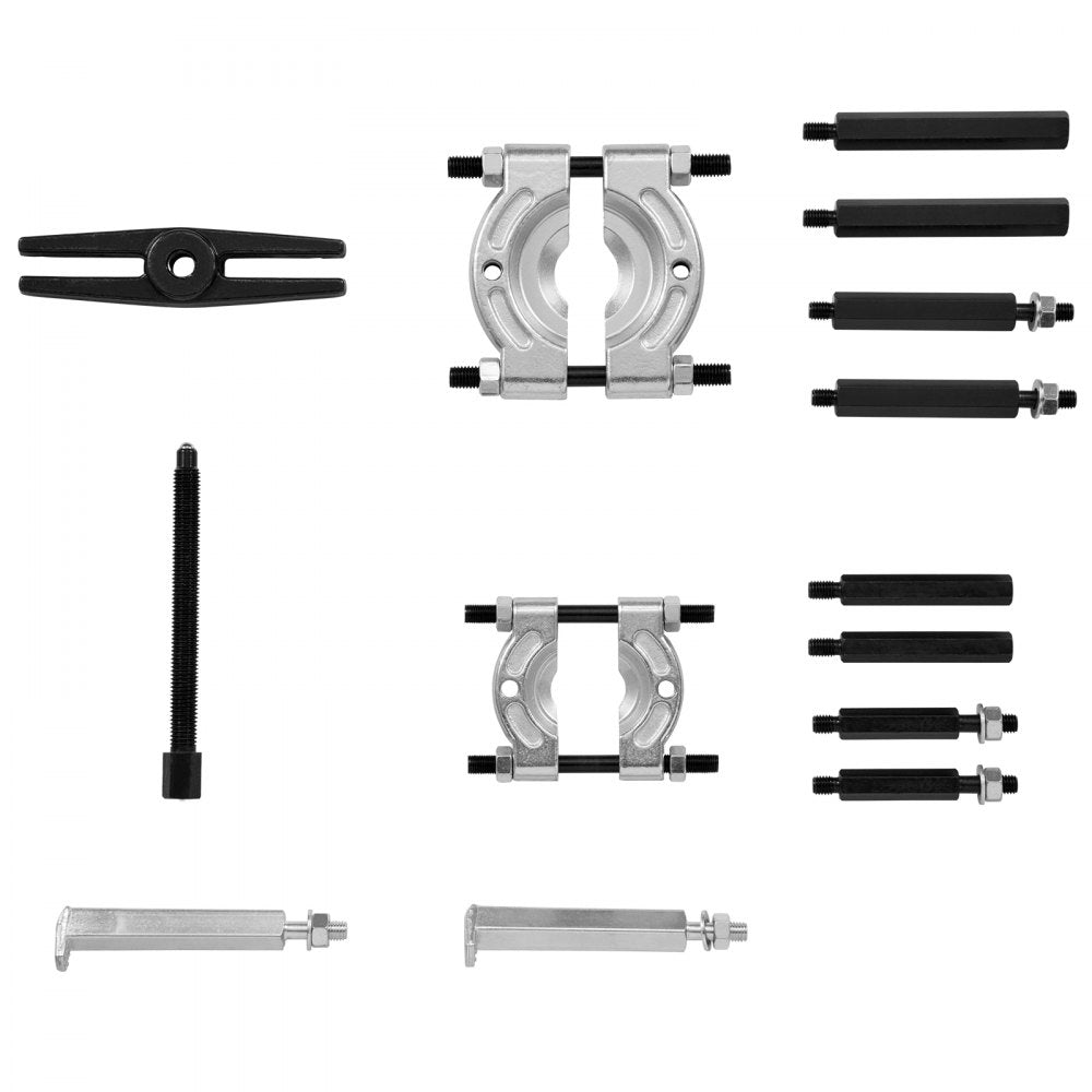 ZX-B012 - 14-Piece Bearing Puller Kit, 5 Ton Capacity, Durable Steel