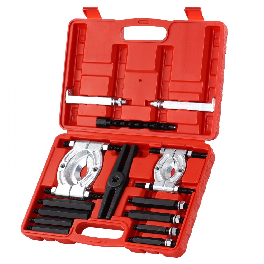 ZX-B012 - 14-Piece Bearing Puller Kit, 5 Ton Capacity, Durable Steel