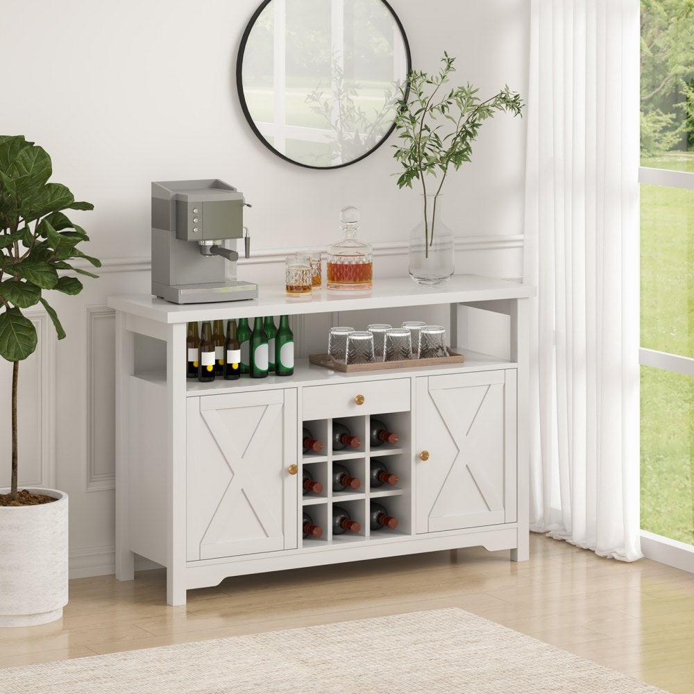 07920004003020101 - 55" Industrial Bar Cabinet with Open Storage & 250 lb Capacity